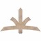 Ekena Millwork Davenport Smooth Timber Gable Bracket, Douglas Fir, 60"W x 35"H x 3 1/2"D x 5 1/2"F, 14/12 Pitch GBW060X35X0406DAV00SDF - alternate 1